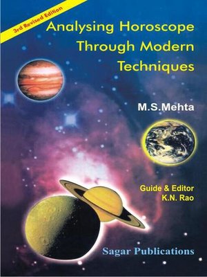 cover image of Analysing Horoscope Through Modern Techniques